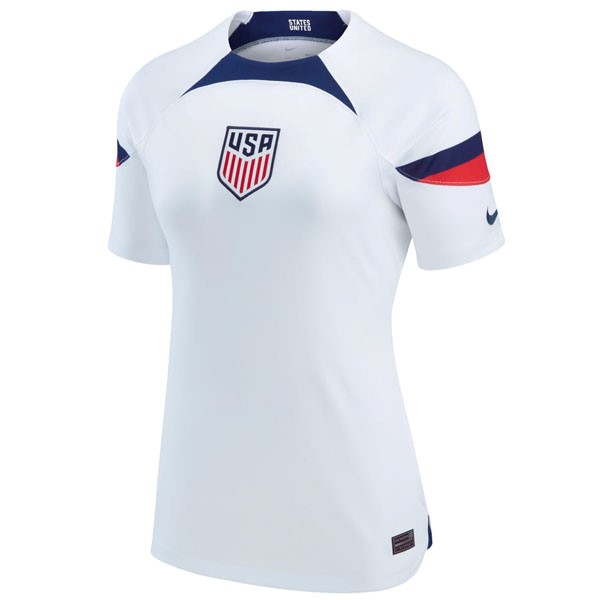 Camiseta Estados Unidos Replica Primera Ropa Mujer 2022/23